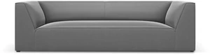 Sofa Micadoni Home Ruby Velvet, pilka, 232 x 92 cm x 69 cm kaina