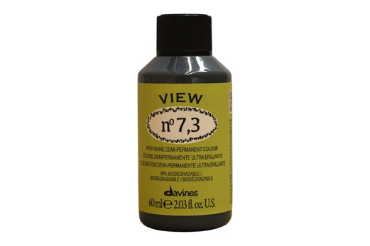 Davines View Demi-Permanent Hair Dye 7.3 , 60 ml