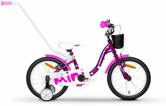 Dviratis Tabou Miss ST 16 violetinė-baltas