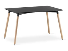 Stalas ADRIA 120x80cm, juodas kaina