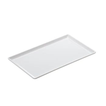 Padėklas melamino baltas 26,3 x 16 cm., GN 1/4
