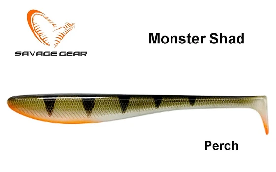 Guminukas Savage Gear Monster Shad Perch 18 cm