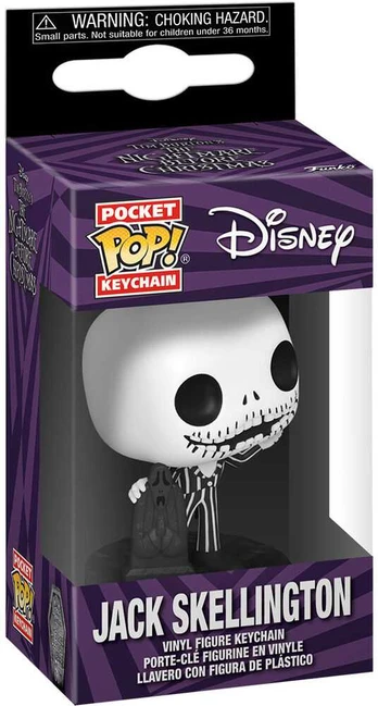 Funko Pocket POP Keychain Disney Nightmare Before Christmas 30th Anniversary Jack Skellington