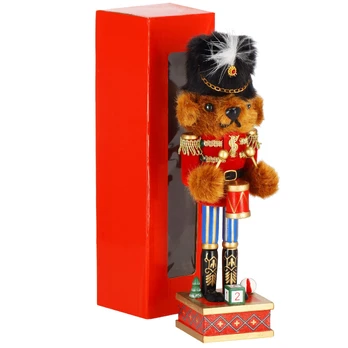 Dekoracija, "Spragtukas" Springos Nutcracker CA1115, 37.5 cm, įvairių spalvų