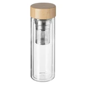 Bamboo Dvisienis pertraukiklis, bambukinis dangtelis, 400 ml kaina