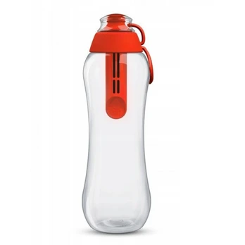 Gertuvė Dafi Filter, skaidri/antracito, plastikas, 0.5 l