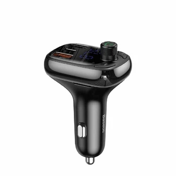 Baseus CCMT000101 FM transmitter 87.5 - 108 MHz Bluetooth Black