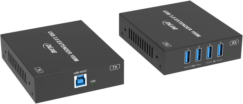 StarTech InLine® USB prailgintuvas, Cat.6, USB 3.2, 100 m, rinkinys