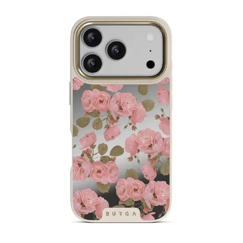 Desert Rose - iPhone 17 Pro Case, Elite Mirror Light (MagSafe) / Gold