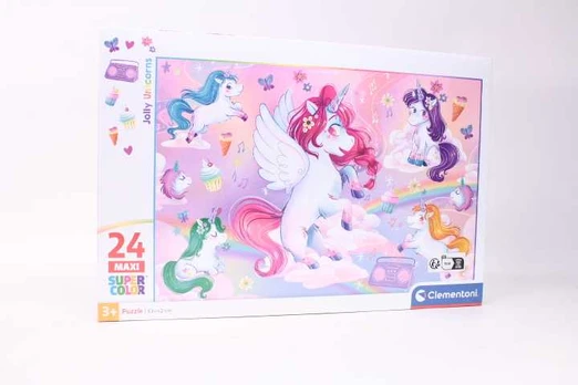 Clementoni CLE puzzle 24 maxi Noli Jolly Unicorn 28525