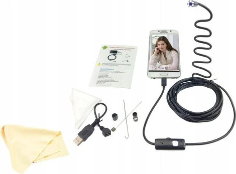 Xrec endoskopas / tikrinimo kamera, skirta Android telefonui / USB 1,5 m 5,5 mm
