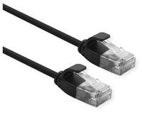 Roline Networking Cable Juodas 1.5 M Cat6A U/Utp (Utp)