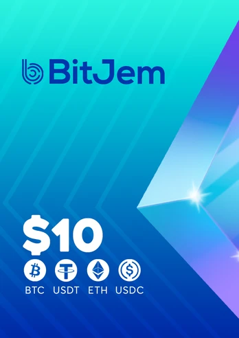 BitJem USDC Gift Card 10 USD Key GLOBAL