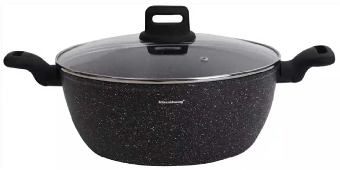 Klausberg MARMURINIS PUODAS 28cm 5.7L KB-7672