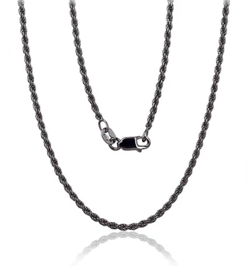 Sidabrinė grandinėlė Rope 2 mm - 2 mm. - 5.6 g. - 45