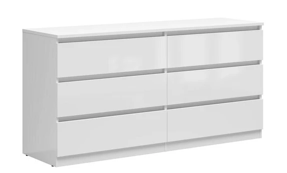Komoda Tetrix, balta