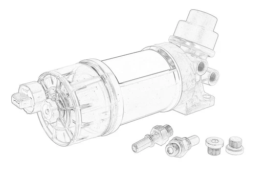 Degalų filtras OE PERKINS 3696036-PER