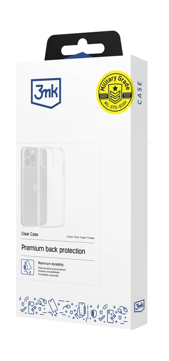 Dėklas 3mk Clear Case 1,2mm Samsung A165 A16 4G/A166 A16 5G