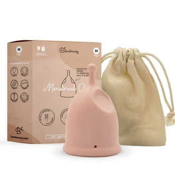 Menstruacinė taurelė BAMBOOZY, 1 vnt (S dydis)