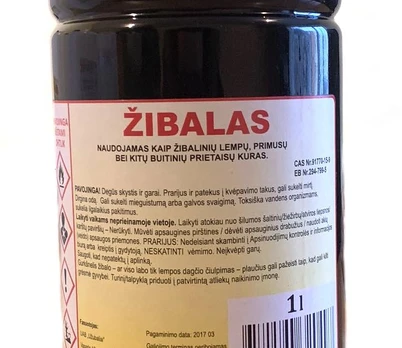 Žibalas 1 l ,