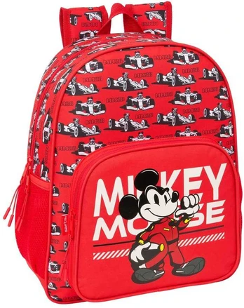 Safta Disney Mickey & Friends Racing adaptable backpack 38cm