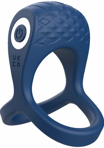 Brutal Ring & Ball Cage Vibrating with Remote - Silicone, 10 Modes