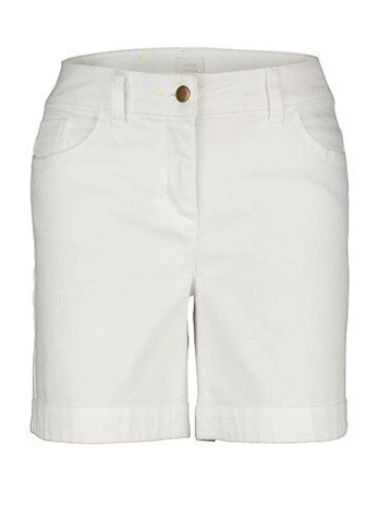 Šortai moterims Alba Moda 524-1205, balti, 36