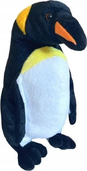 Beppe pliušinis imperatoriškasis pingvinas, 28 cm