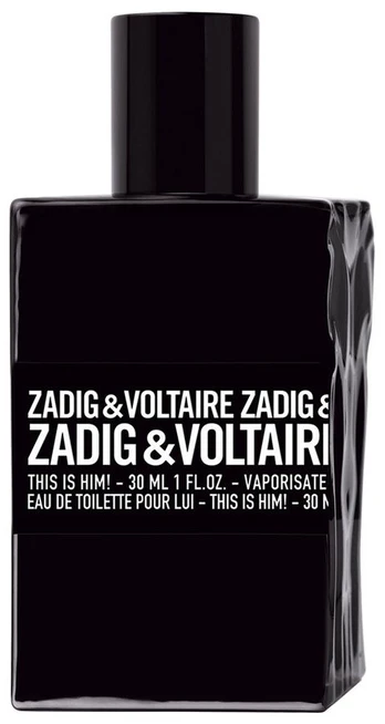 Zadig & Voltaire This Is Him! EDT tualetinis vanduo vyrams, 30 ml