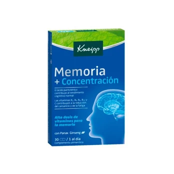 Kneipp Kneipo atminties koncentracija 30 kaps