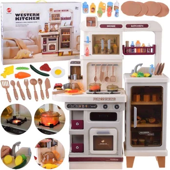 Interactive bright kitchen for children + effects: light and sound pair ZA5766