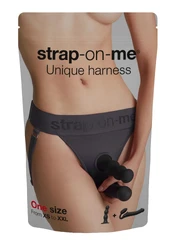 Strap-On-Me Harness Lingerie One Size Grey Strap-on dildo kaina