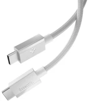 Baltas USB-C - USB-C 60W / 150cm laidas "Spigen EB6015CC Essential"