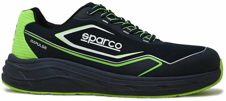 Apsauginė avalynė Sparco Willen Impulse Mėlyna Žalia Fluoras