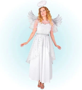 „ANGELAS“ (suknelė, sparnai, aureolė)