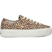 Laisvalaikio batai Superga Platform Leopard Print Ruda