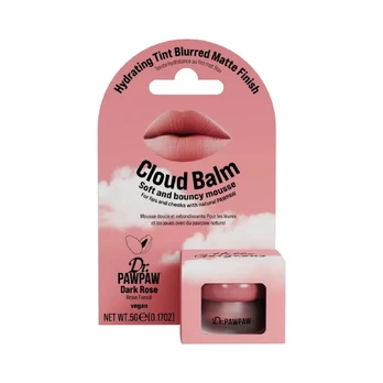 Dr. PawPaw, Cloud Balm, Matte & Smoothing, Kreminis Blush, Dark Rose, 5 g
