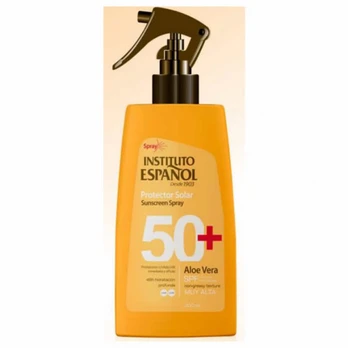 "Instituto Español" apsauginis purškiklis nuo saulės "Aloe Vera" Spf50 300ml
