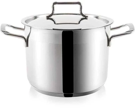 Plieninis puodas su dangteliu 18/10 PREMIUM 14 l ORION