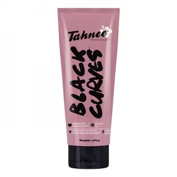 TAHNEE BLACK CURVES soliariumo įdegio losjonas, 200 ml