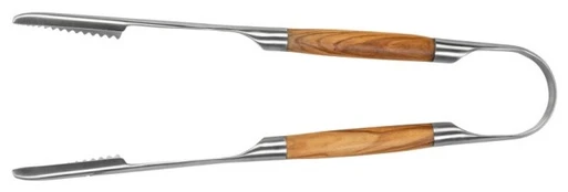 Virtuvinės žnyplės Forged XL, 40 cm, medžio/sidabro