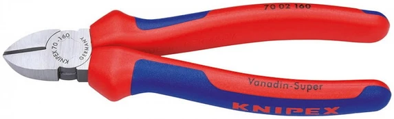 Žnyplės šoninio kirpimo 160mm, Knipex