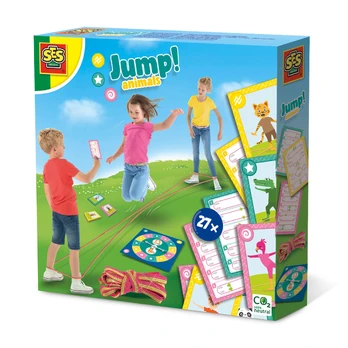 Lauko žaidimas SES Creative Jump! Animals 02248S, įvairių spalvų