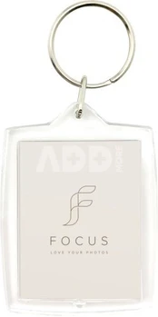 Focus Acrylic Key ring 3,5x4,5 cm