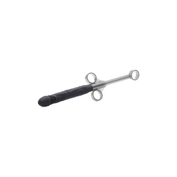 XR Brands Cleanstream Jizz Shooter XL lubrikanto aplikatorius, juodas