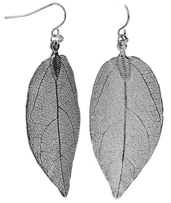 Troli Copper earrings Laurel leaves Laurel