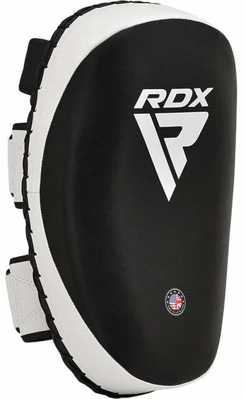 Bokso skydas RDX T3 Muay Thai, balta/juoda