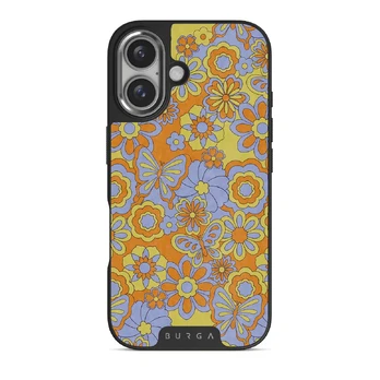 Broken Machines - iPhone 16 Plus Case, Elite Dark (MagSafe) / Silver
