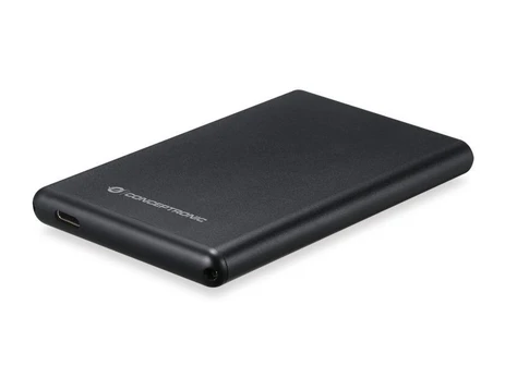 CONCEPTRONIC SSD Gehäuse 2.5" SATA I-III HDD/SSD USB 3.2 sw