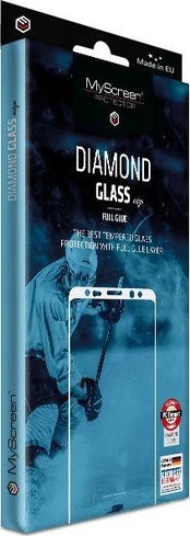 MyScreen MS Diamond Glass Edge FG Sam A215 A21 juoda/blackFull Glue